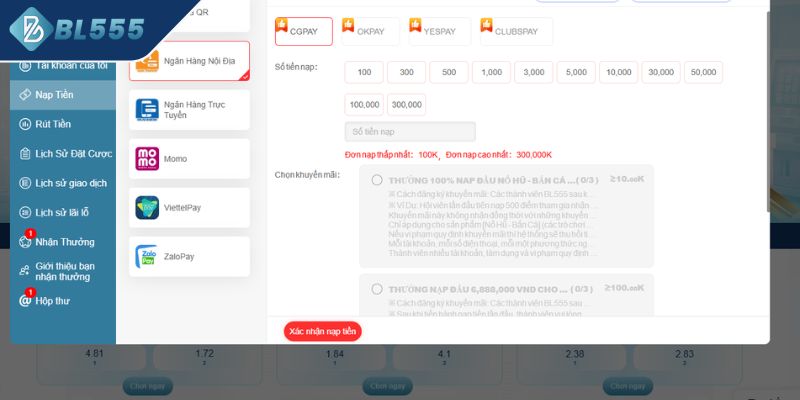 Chuyển khoản ngân hàng nhanh chóng